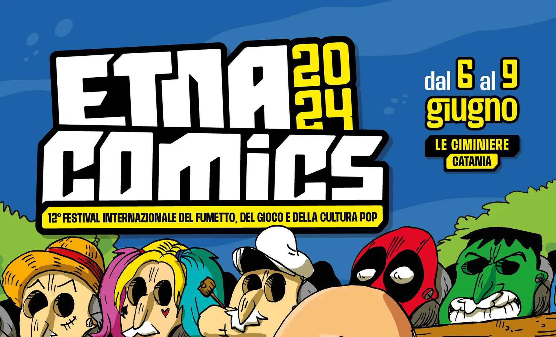 Pubblicato il manifesto per Etna Comics 2024 a cura di Zerocalcare