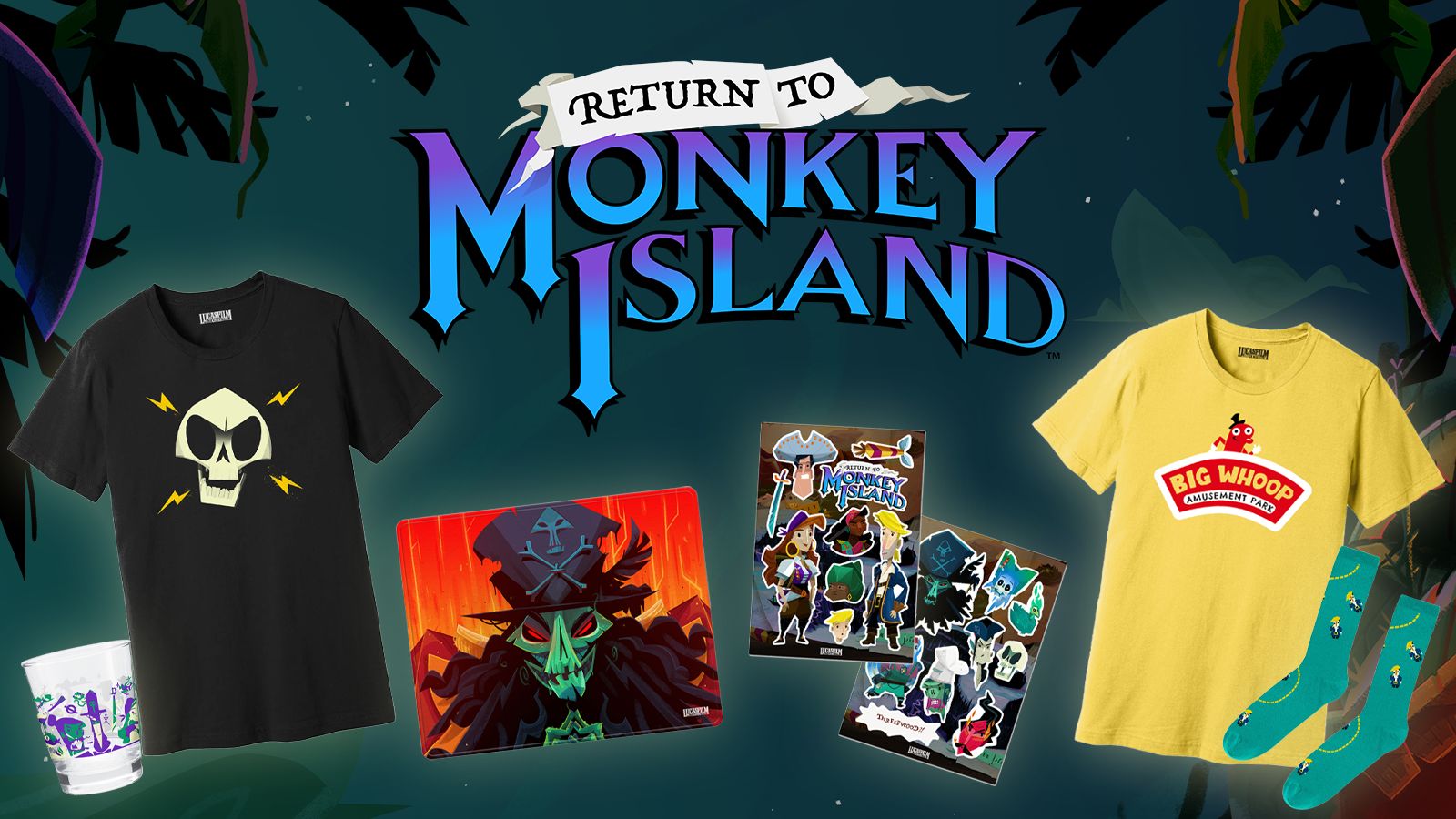  Return to Monkey Island ottiene la sua prima linea di merchandising
