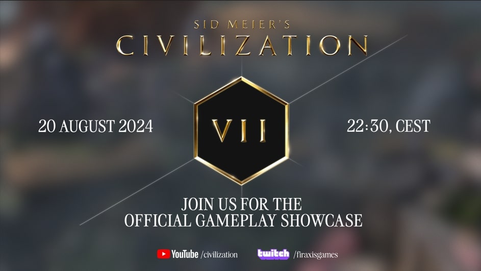 Sid Meier's Civilization VII: il gameplay sarà presentato il 20 agosto