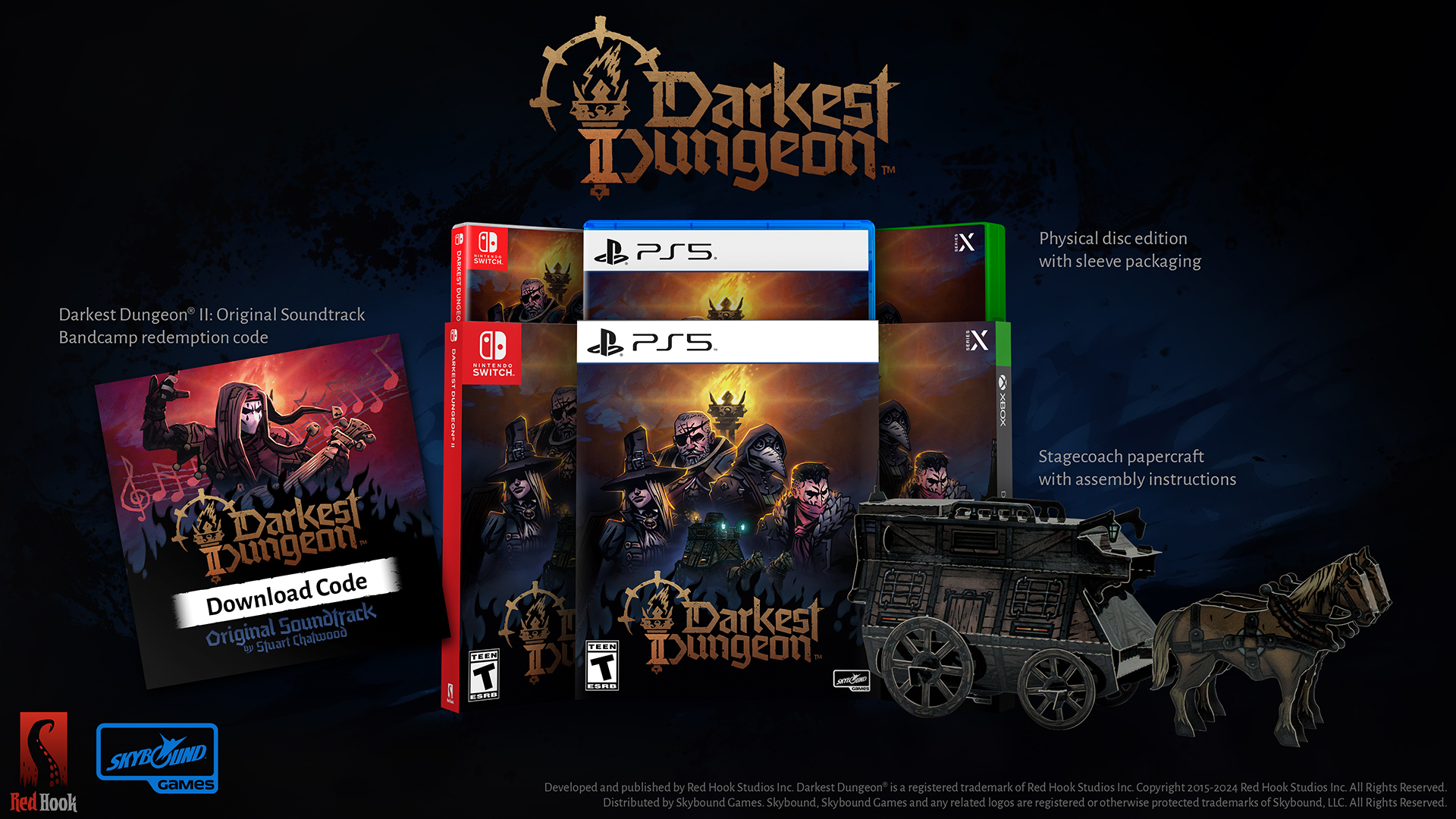 L'edizione fisica di Darkest Dungeon II arriva il 22 ottobre