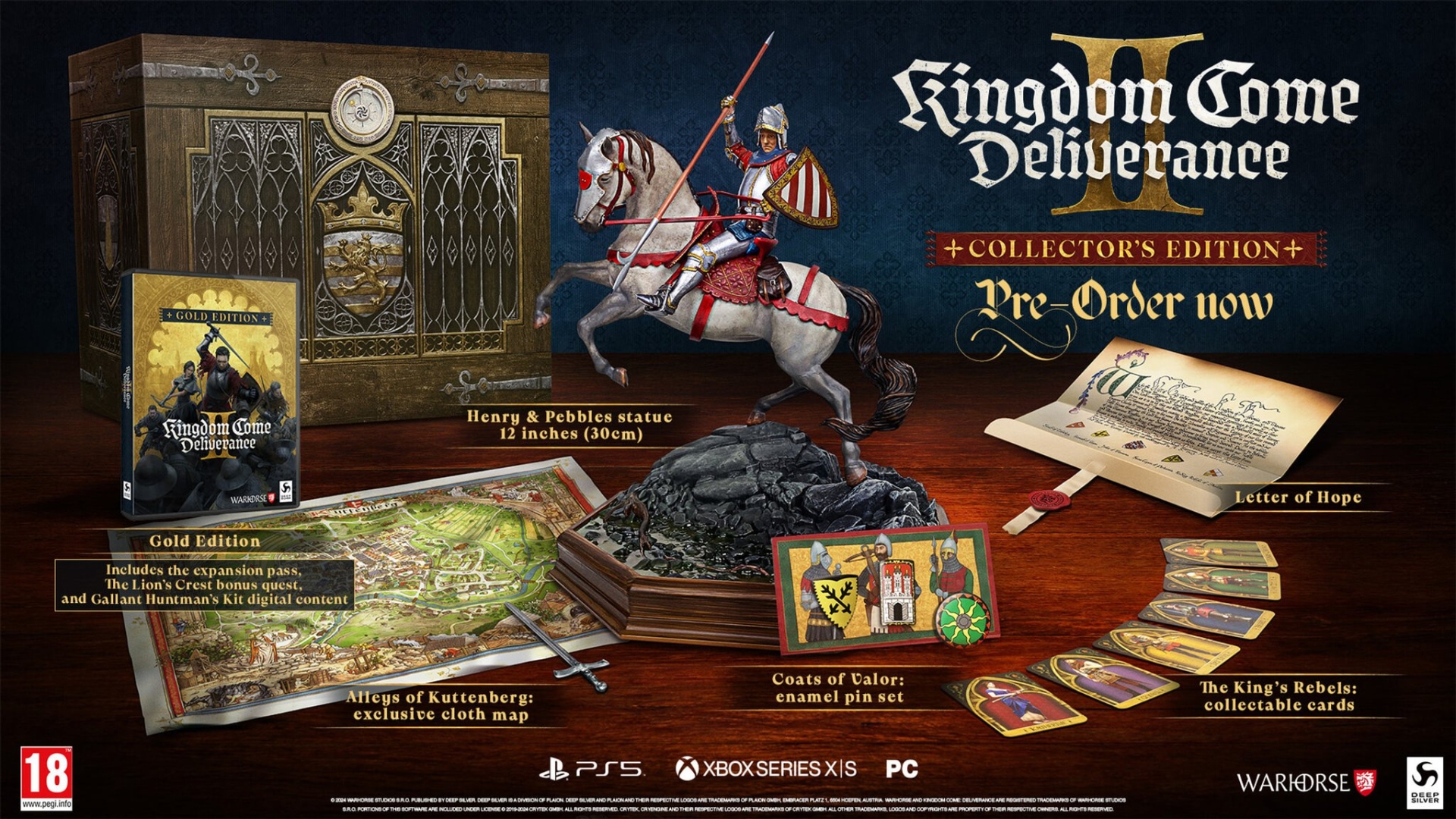  Warhorse Studios e PLAION svelano il trailer della Collector's Edition di Kingdom Come: Deliverance II