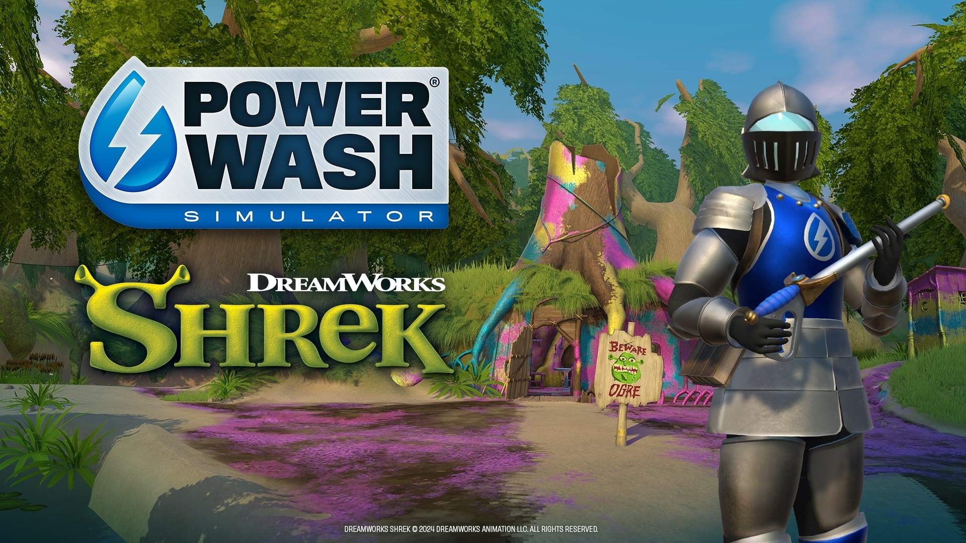 Shrek arriva su PowerWash Simulator...si avete capito bene!