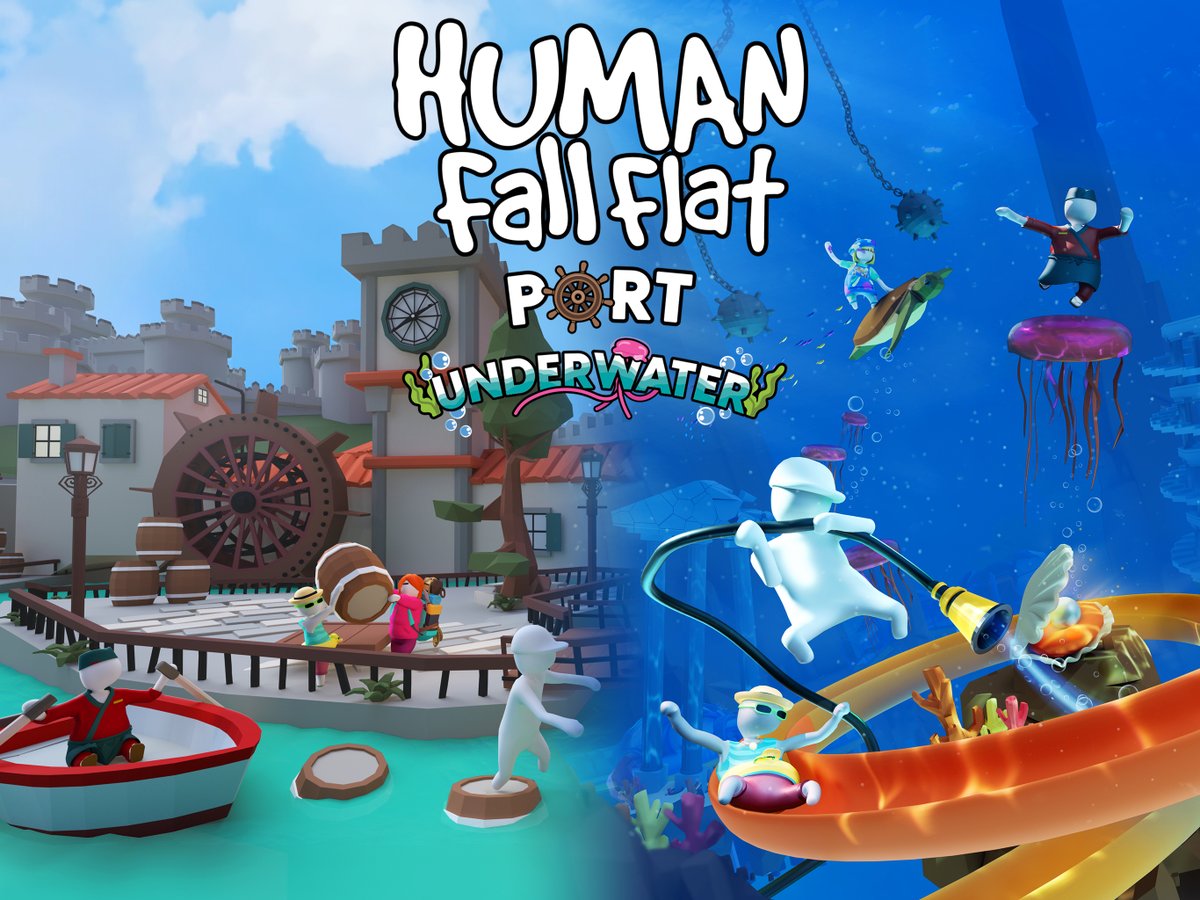 Human Fall Flat: due nuovi livelli sono disponibili gratuitamente