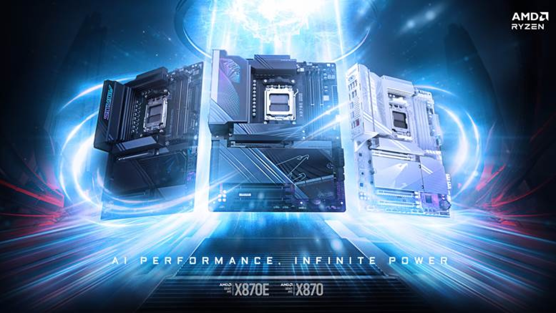 GIGABYTE annuncia le nuove schede madri AMD X870E/X870 con prestazioni AI avanzate