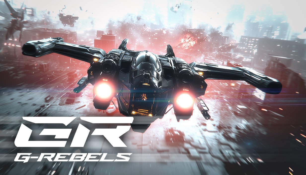 Reakktor Studios annuncia G-Rebels, un simulatore di combattimento aereo cyberpunk