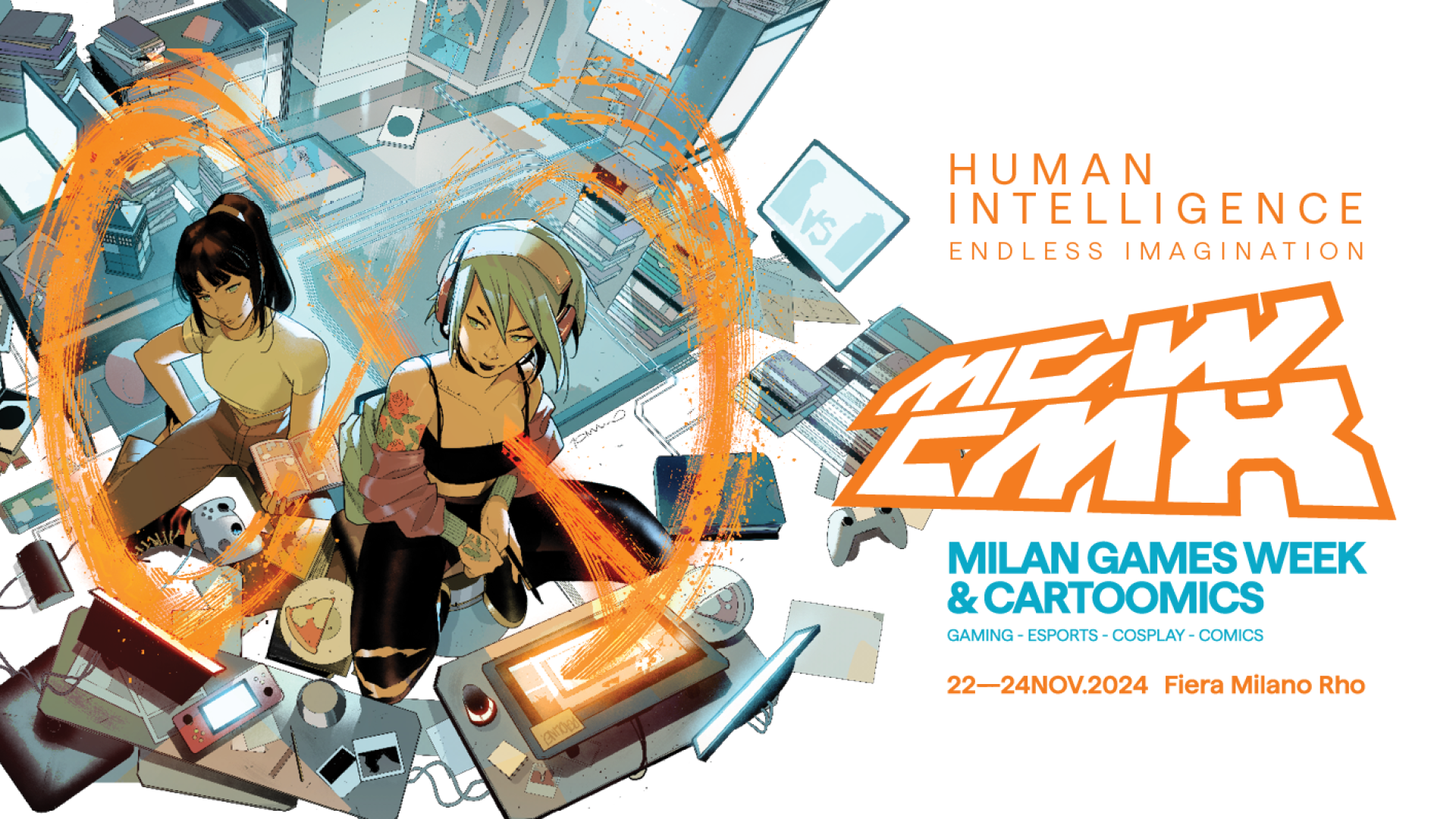 Milan Games Week & Cartoomics 2024 - news e ospiti