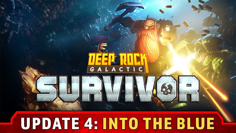 Deep Rock Galactic: Survivor si aggiorna con l'update &quot;Into the Blue&quot; 