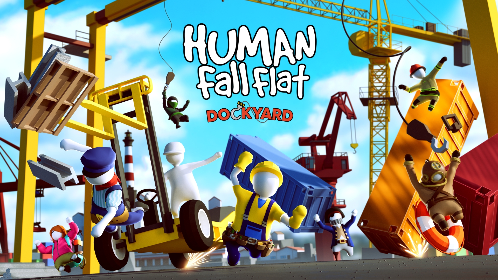 Human: Fall Flat si espande con il nuovo livello Dockyard