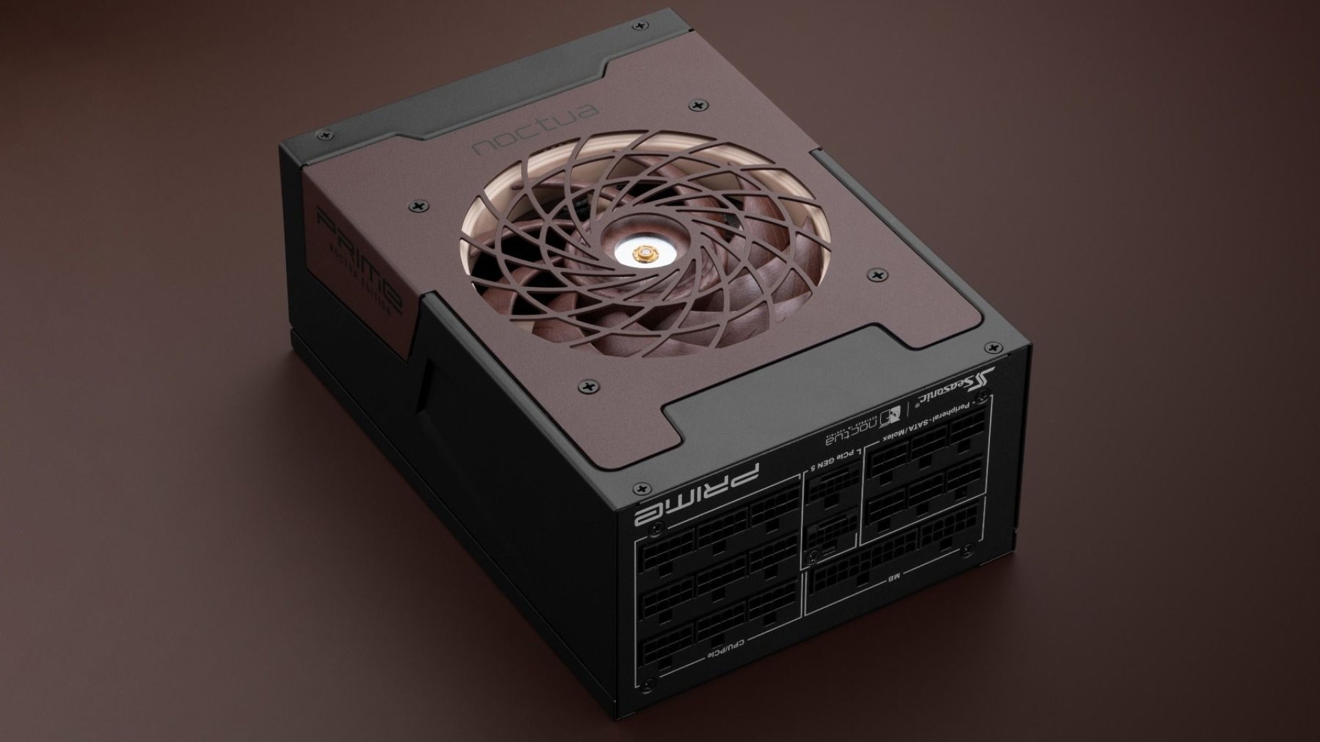 Seasonic e Noctua presentano l’alimentatore ultra silenzioso da 1600W: PRIME TX-1600 Noctua Edition