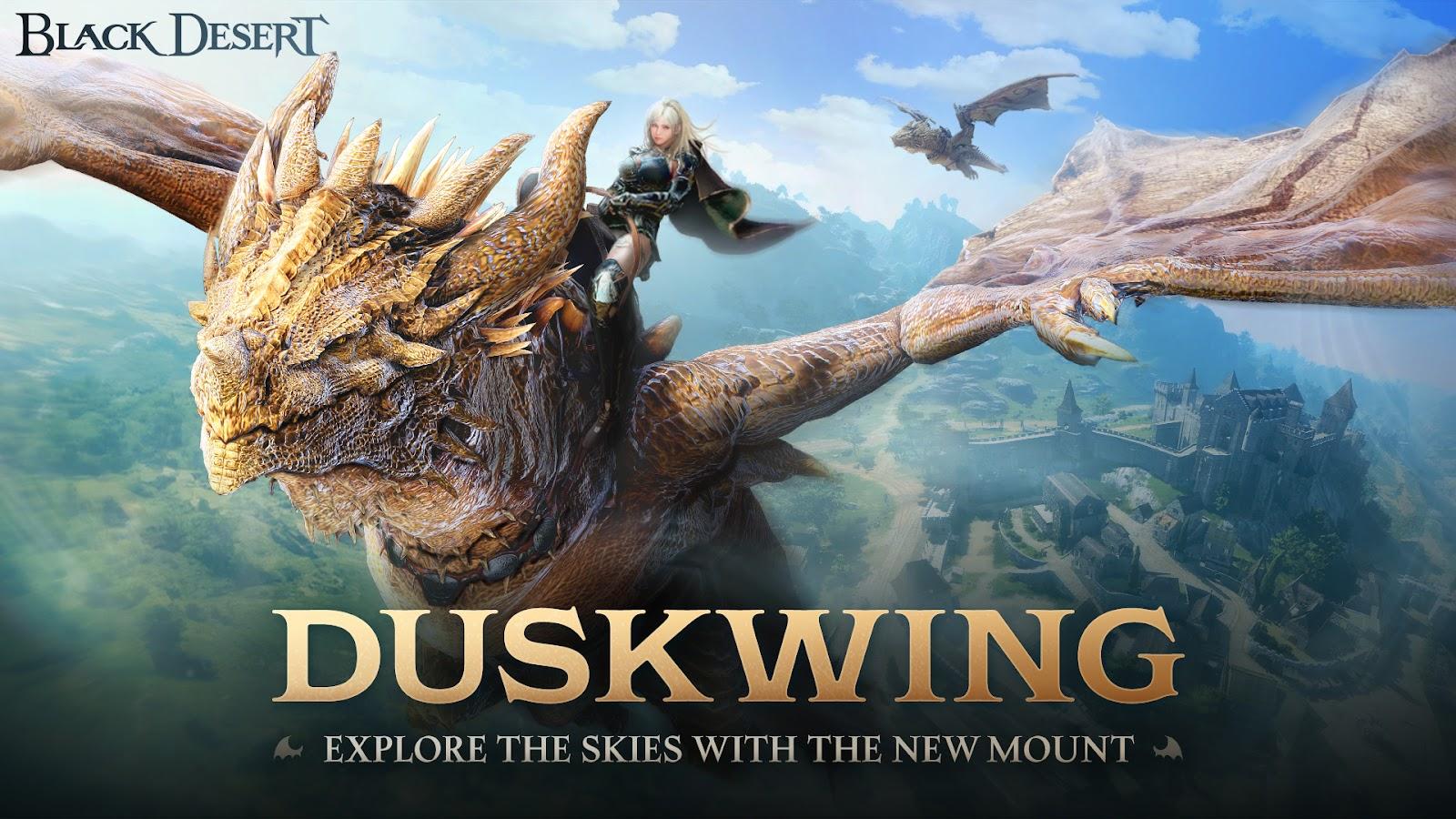 Duskwing, la prima cavalcatura volante arriva su Black Desert